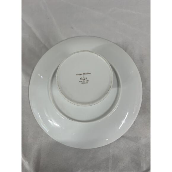 Golden Heirloom By Shufford Oven To Table Porcelain Cake Stand - Picture 6 of 10